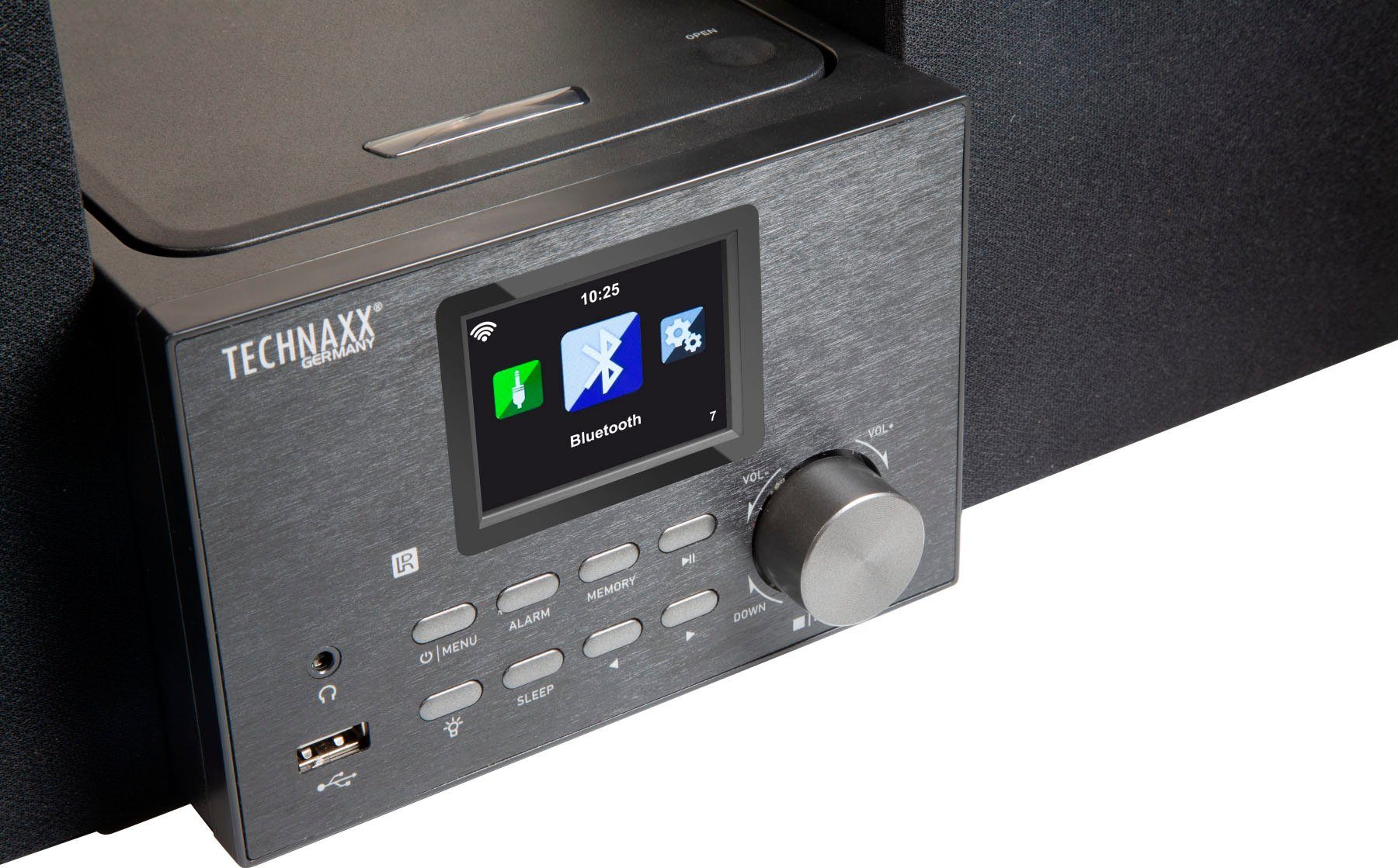 Technaxx TX-178 Internet- Stereoanlage (Digitalradio (DAB), FM-Tuner, Internetradio, 20 W)