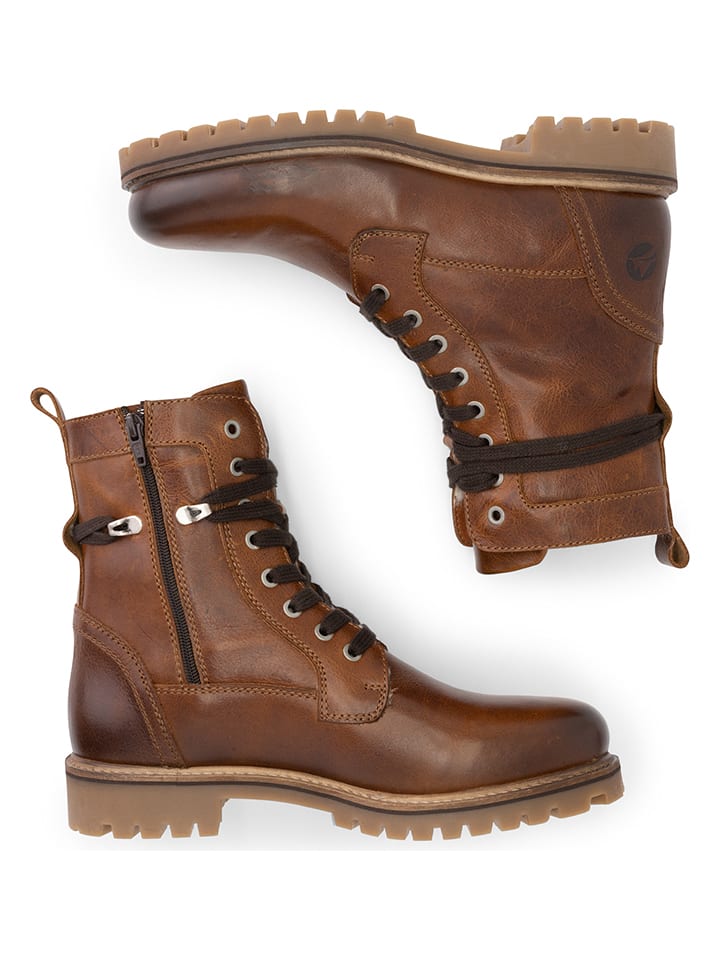 TRAVELIN' Leder-Boots 