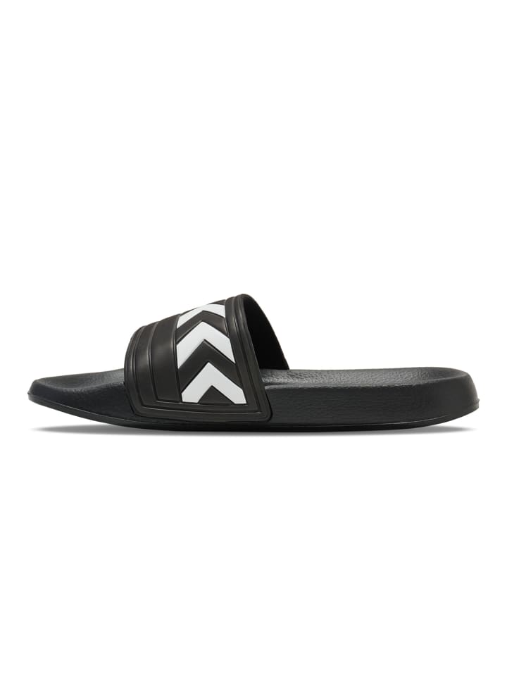 Hummel Hummel Badelatschen Larsen Slipper Erwachsene in BLACK günstig kaufen