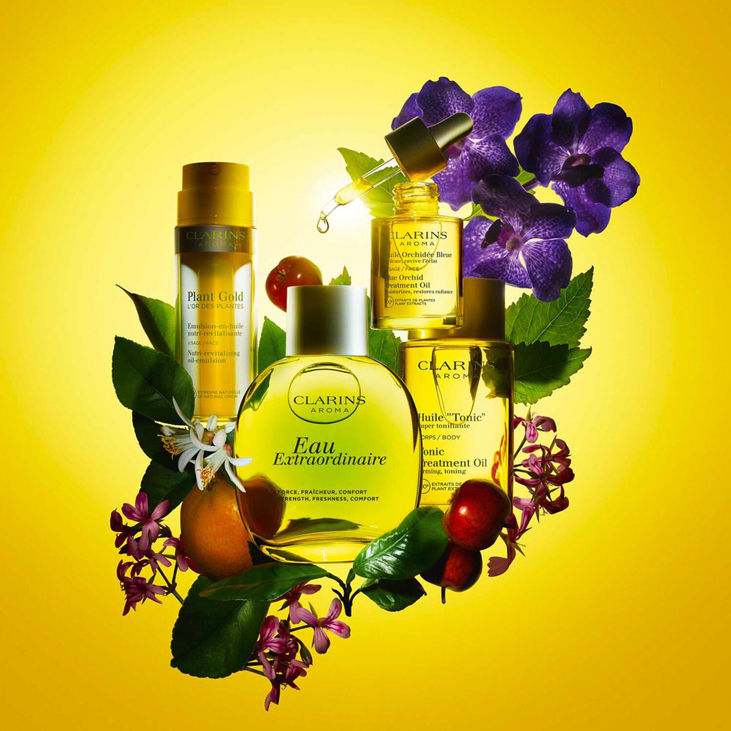 Clarins Plant Gold L'Or des Plantes Emulsion-en-Huile Nutri-Revitalisante