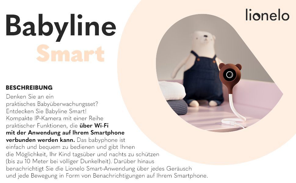 lionelo Babyphone Babyline smart