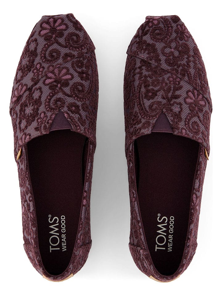 TOMS Espadrilles in Lila günstig kaufen