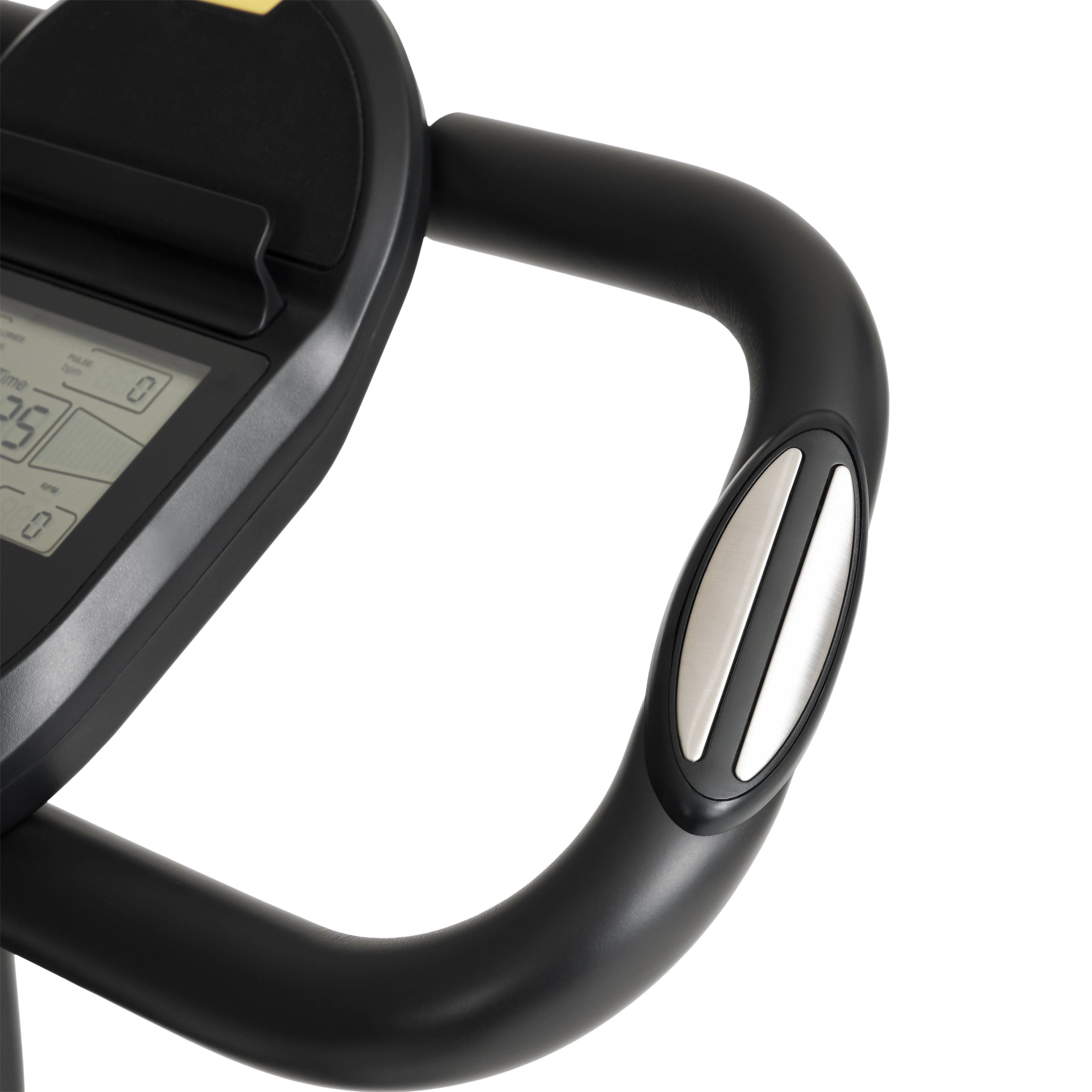 SportPlus Heimtrainer SP-HT-1200-B-iE, Heimtrainer, klappbar für zuhause, X-Bike mit 8 Stufen