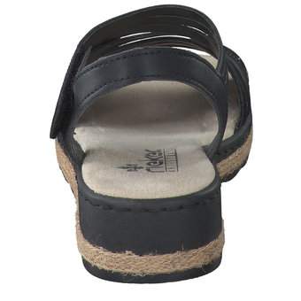 Rieker Sandale in schwarz