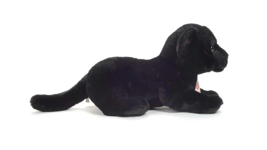 Teddy-Hermann - Kuscheltier Panther Baby sitzend 30 cm