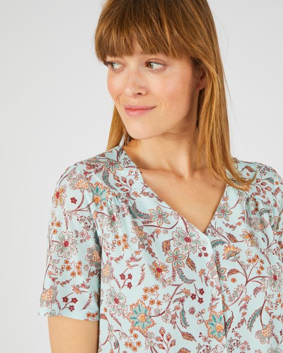 Tee-shirt manches courtes imprimé