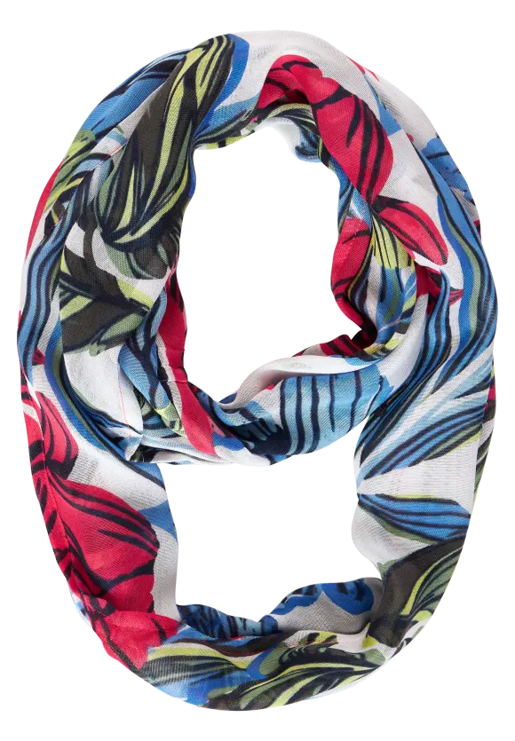 CECIL Loopschal mit Blumenprint