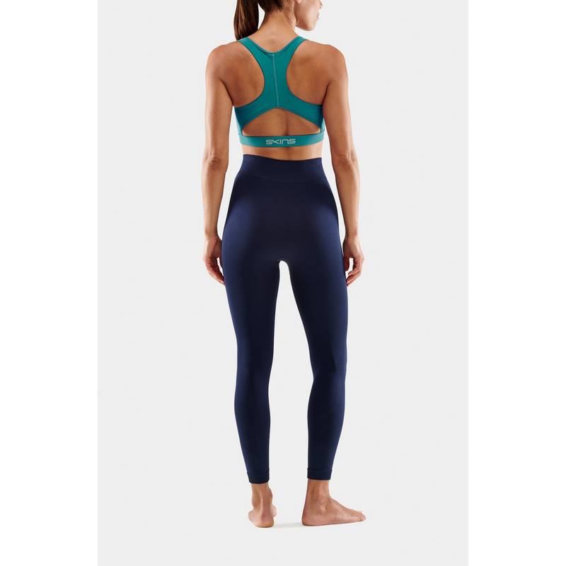 Skins Seamless Long Tight Tights Damen