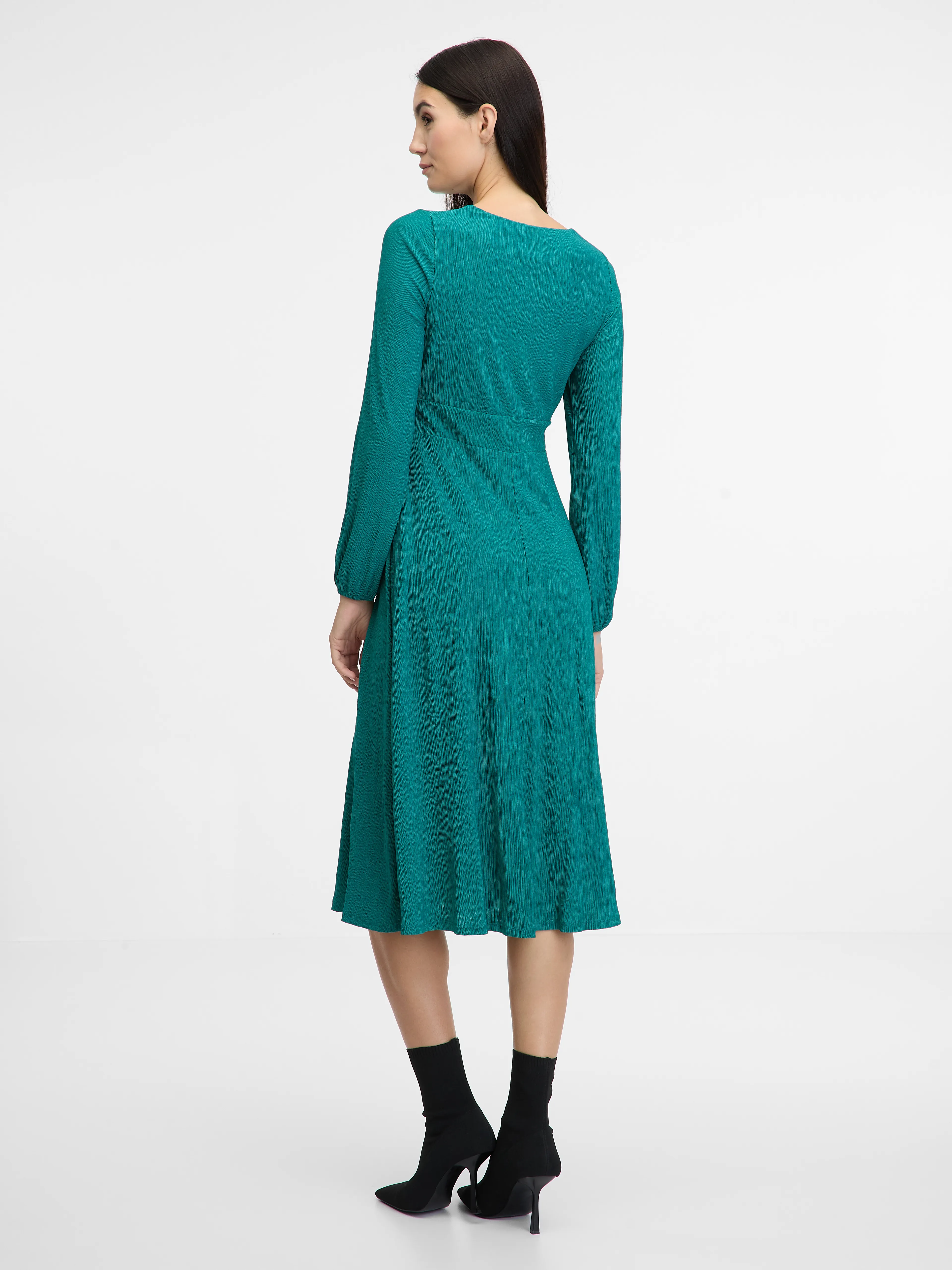 Grünes Damen-Midikleid ORSAY