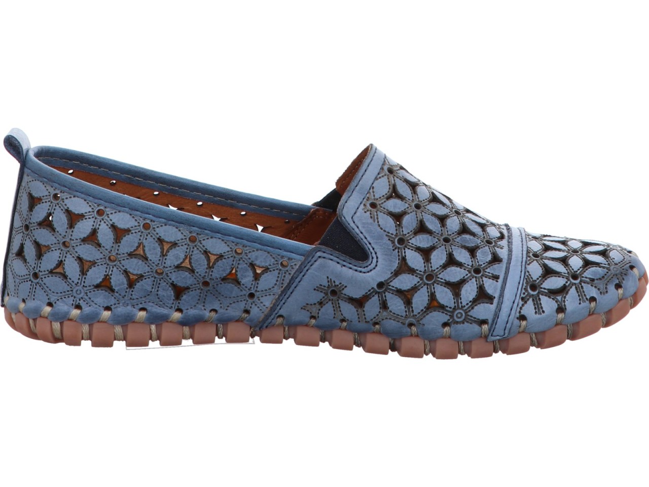 GEMINI Sportliche Slipper blau