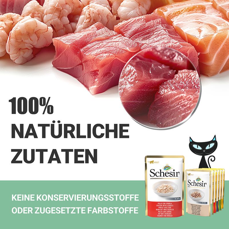 Schesir Jelly Pouch 6 x 85 g zu TOP-Preisen