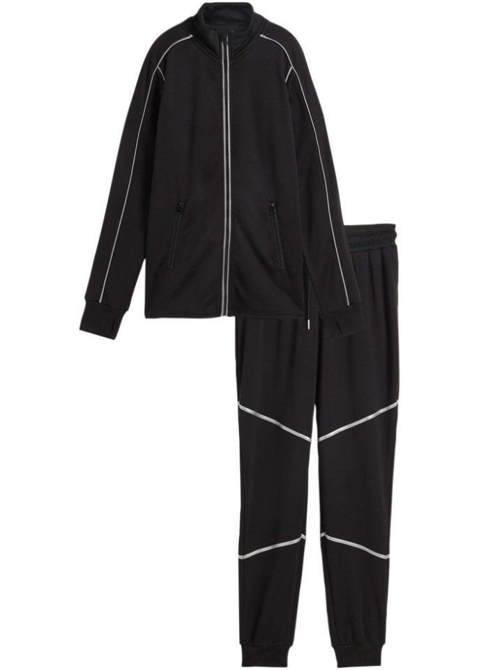Thermo-Jogginganzug mit reflektierenden Details (2-tlg. Set)