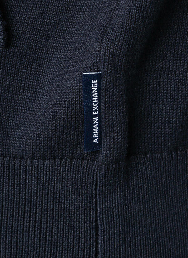 ARMANI EXCHANGE, Cardigan, Baumwolle, navy