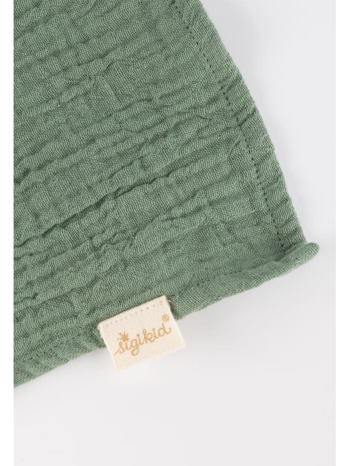 Sigikid Schnuffeltuch Trösterchen Elefant Baby Geschenk in grün günstig kaufen onesize