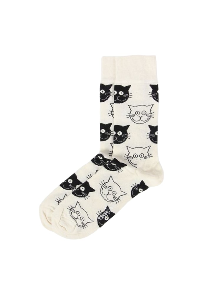Happy Socks Socken in Creme günstig kaufen