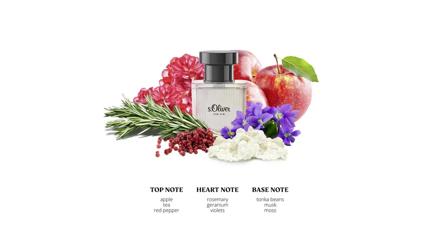 s.Oliver FOR HIM Eau de Toilette Naturalspray 30 ml