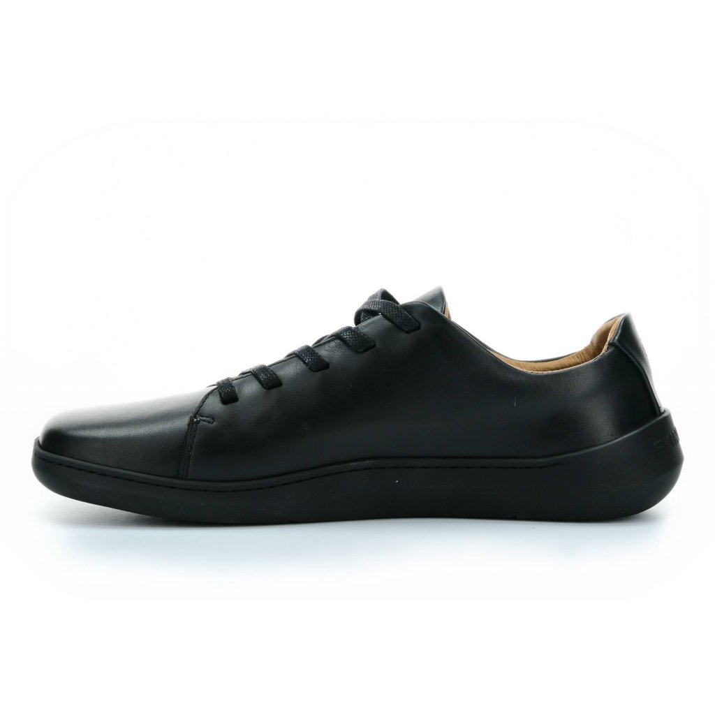 Skinners Walker II Leather Black/Black Barfußsneakers