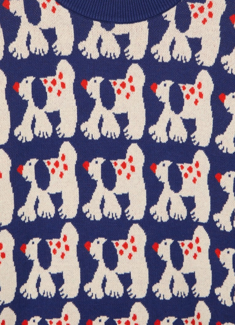 BOBO CHOOSES Fairy Dog fine-knit sweater made of organic cotton