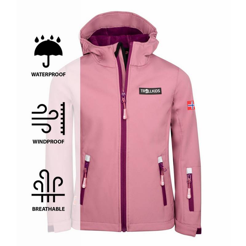 Trollkids Oslofjord Softshelljacke Mädchen