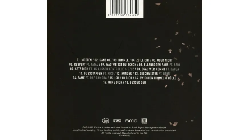 Erde & Knochen Digipak