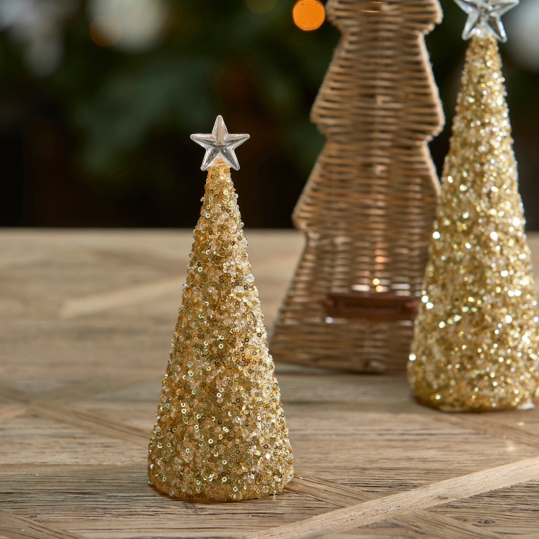 Sparkling Star Tree Weihnachtsstatue