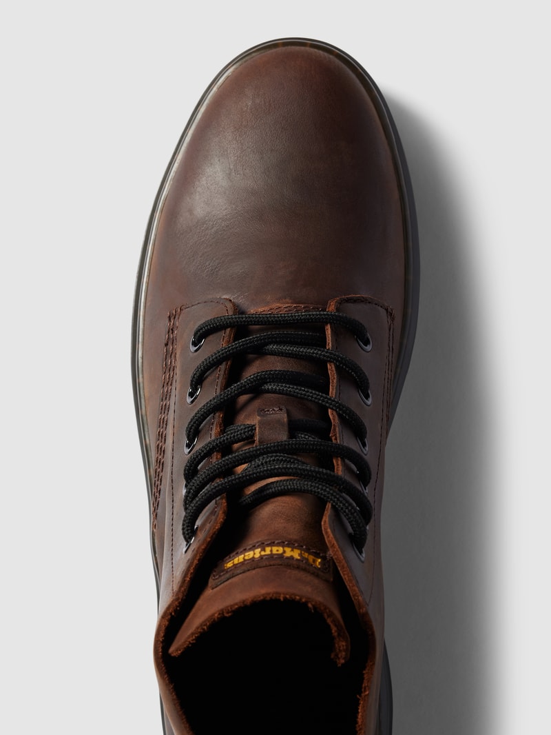 Boots mit Label-Detail Modell 'Thurston Chukka' in mittelbraun
