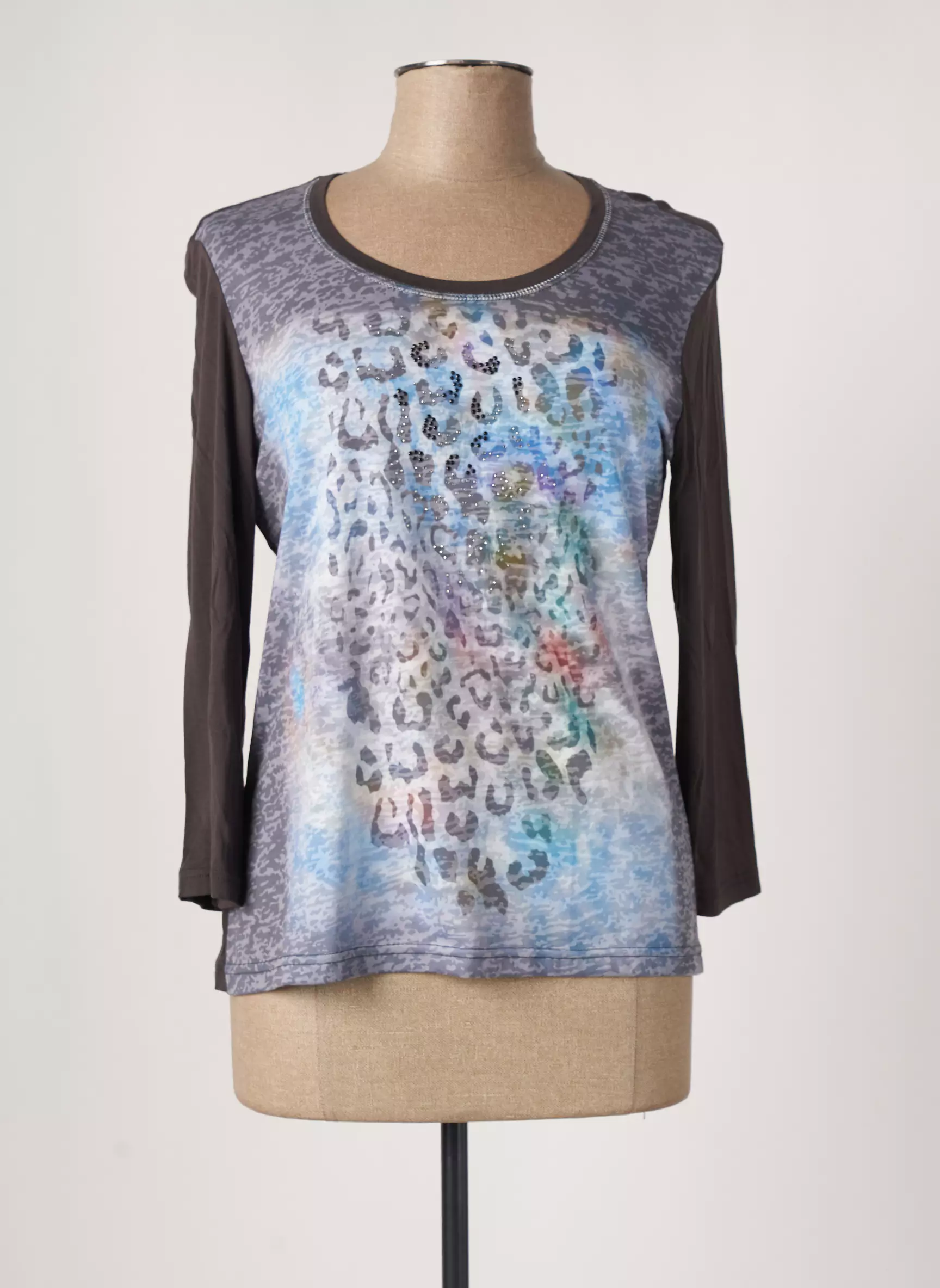Frank Walder Tshirts Femme couleur gris