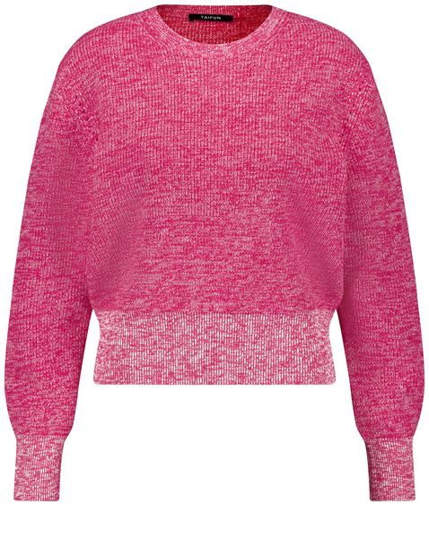 Pullover aus Baumwoll-Rippstrick