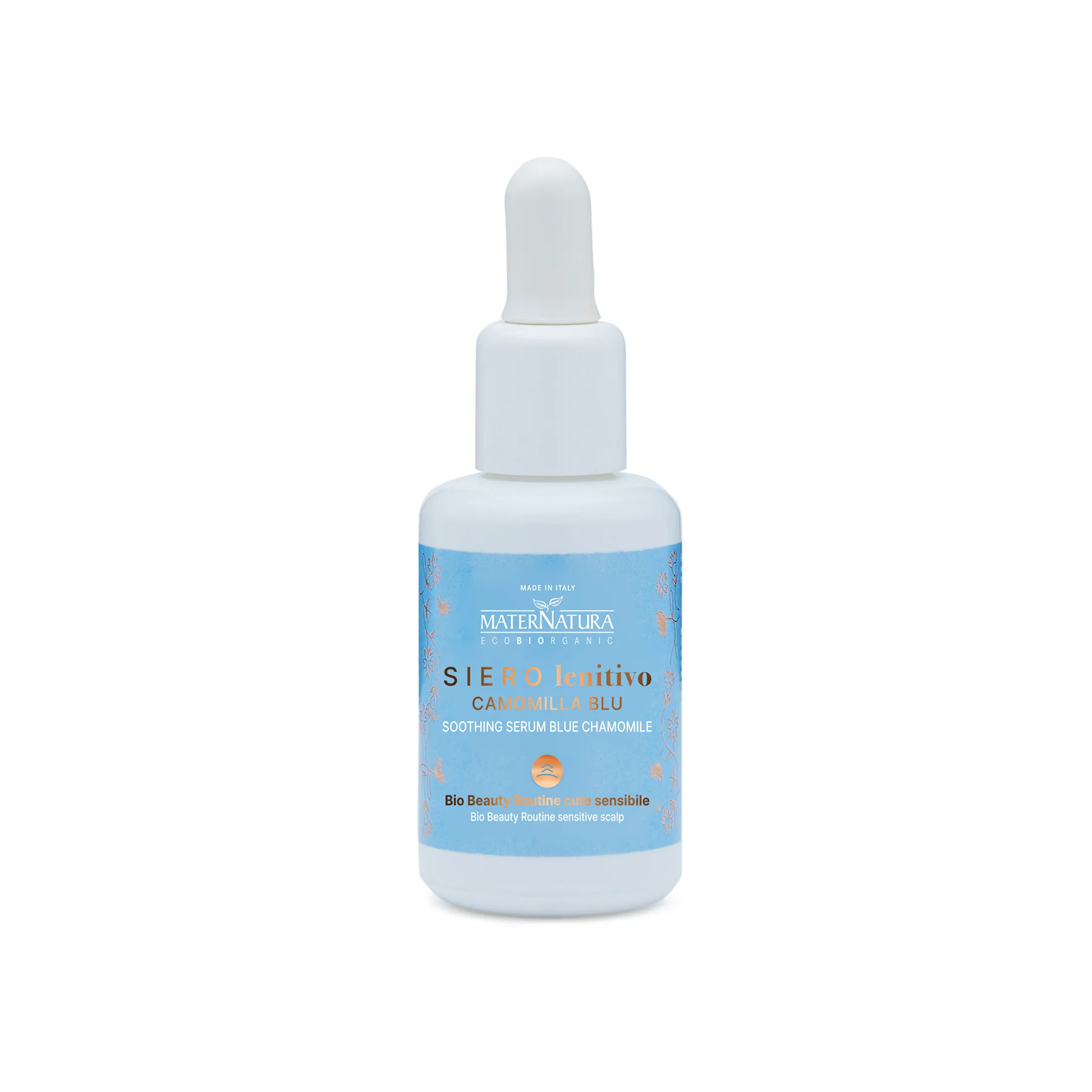 Veidošanas un apdares zilo kumelīšu nomierinošais serums - matu serums