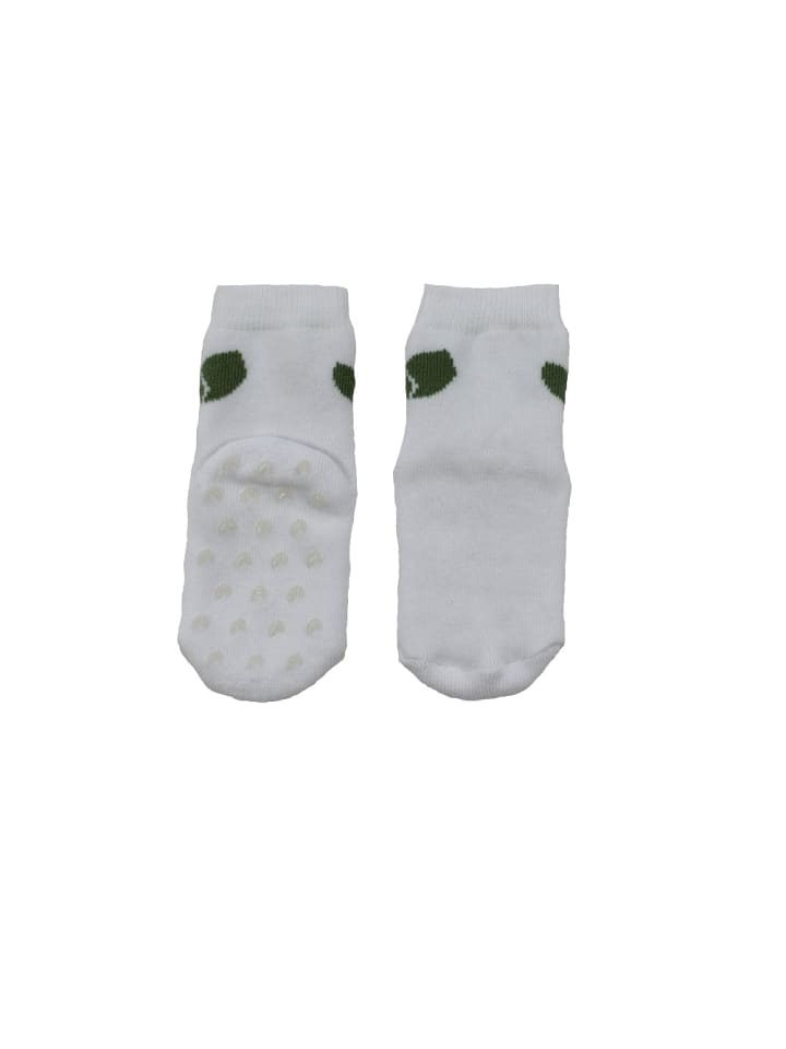 SlumberOrganix Bio ABS-Socken 2er-Pack in Weiß günstig kaufen