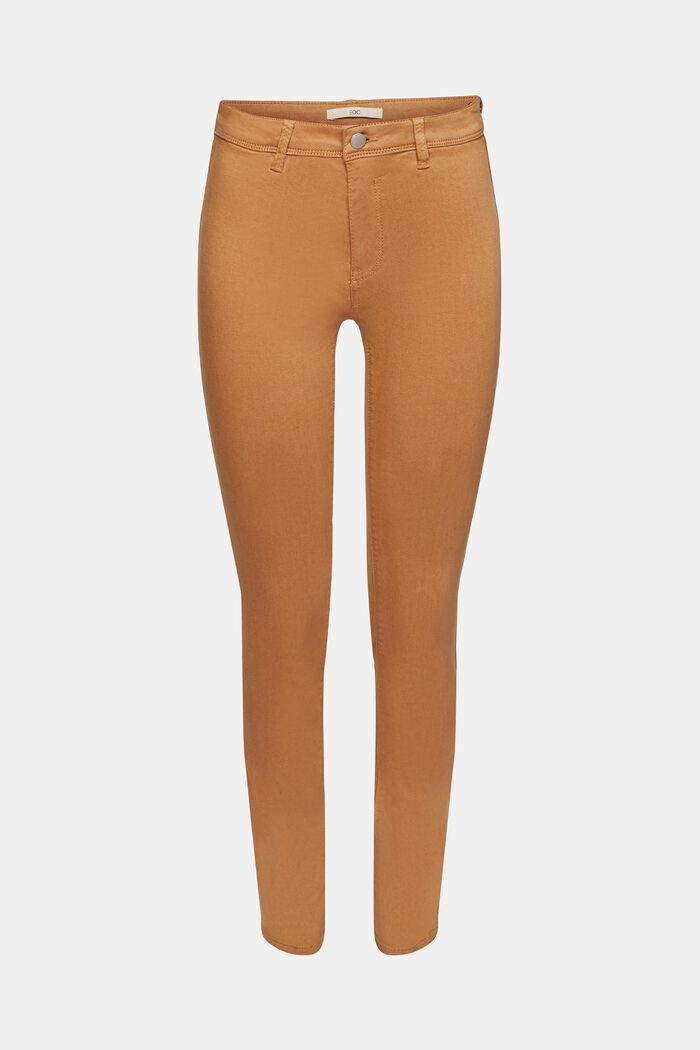 Stretchige Slim-Fit-Hose mit mittelhohem Bund
