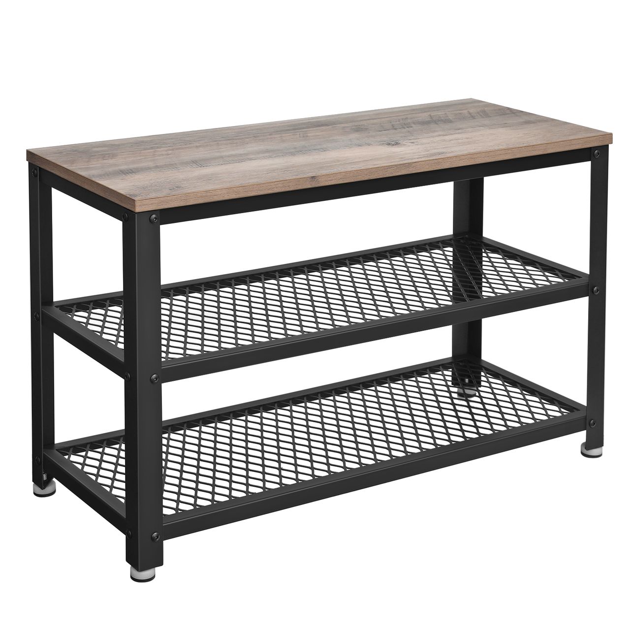 Vasagle Schuhregal mit 2 Ablagen, 73 x 30 x 45 cm