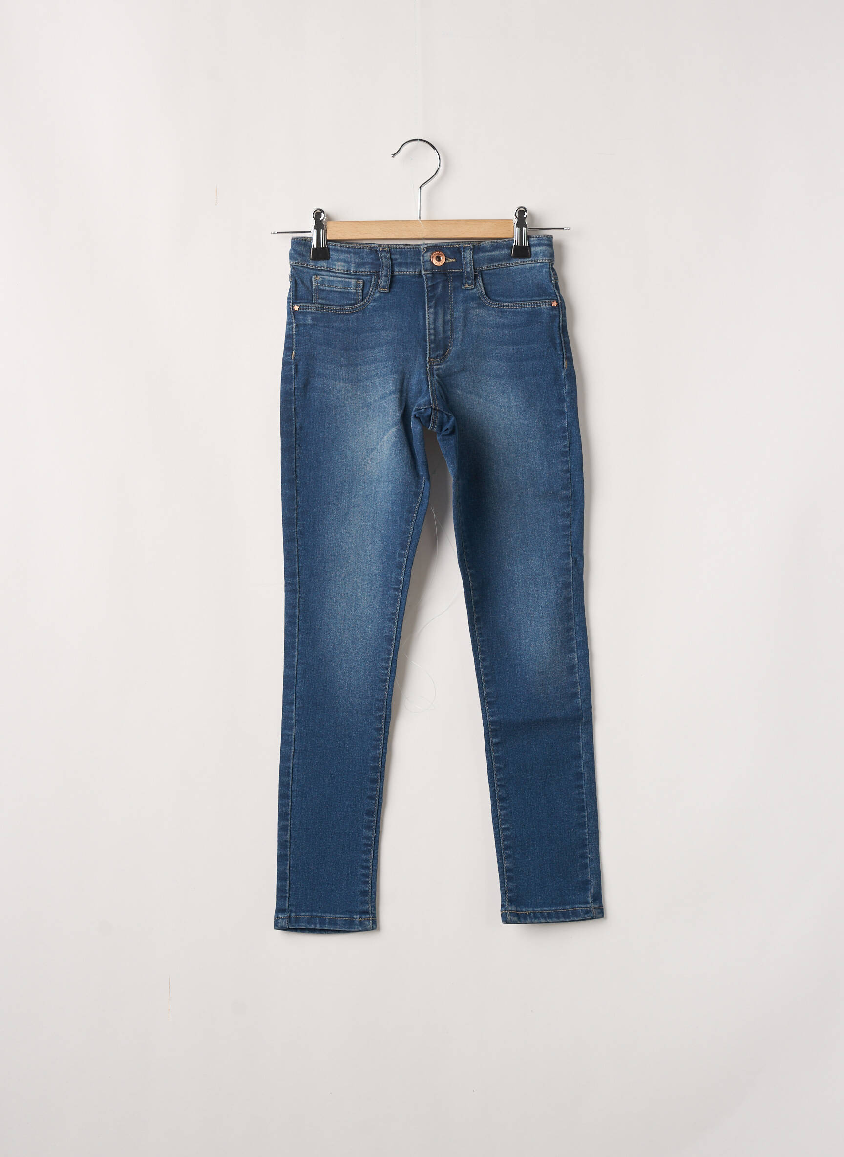 Stooker Jeans Skinny Fille couleur bleu
