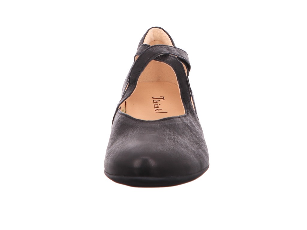 THINK Sportliche Slipper schwarz 3-000564