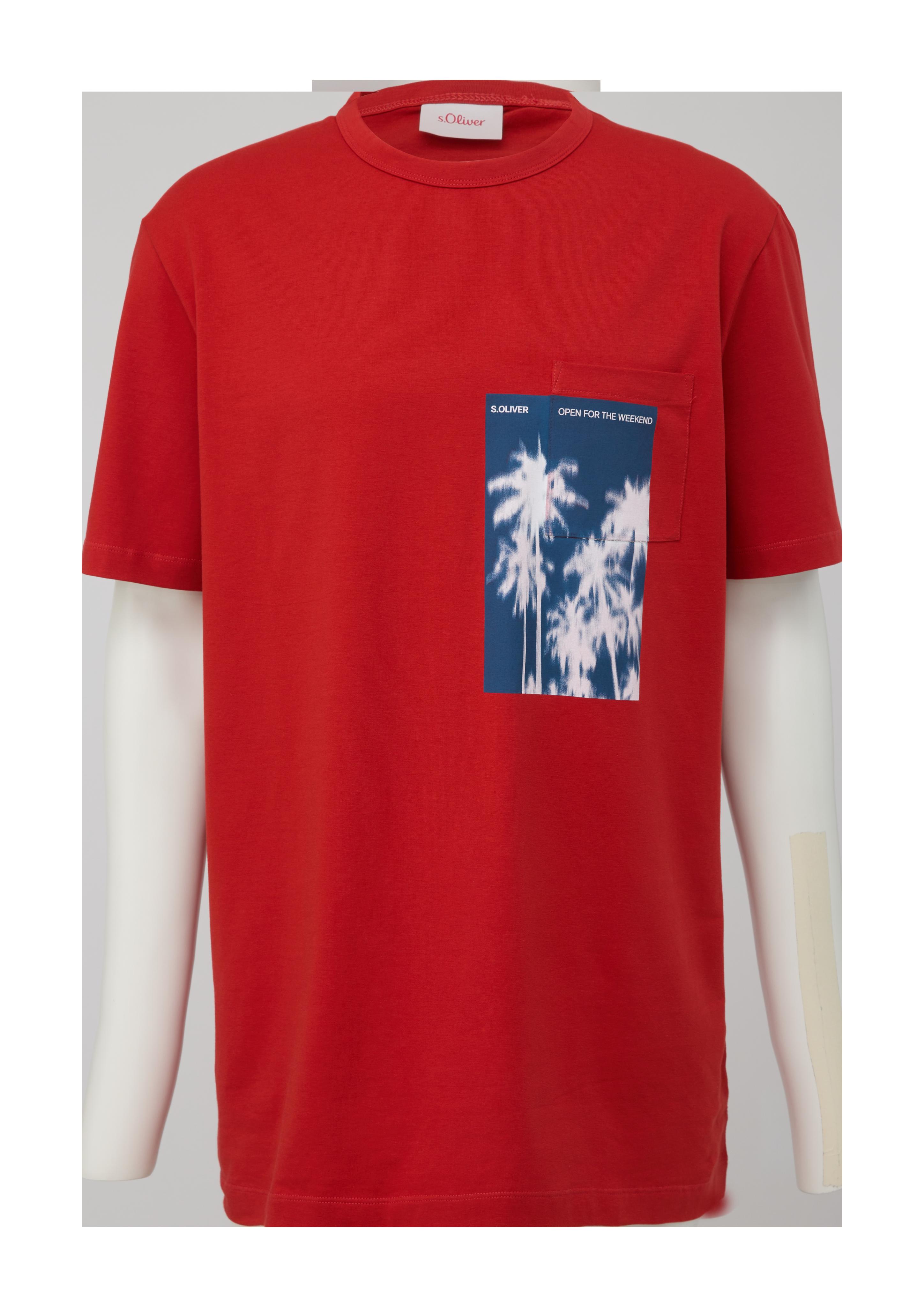 T-Shirt aus Baumwollstretch  2135661-30D1