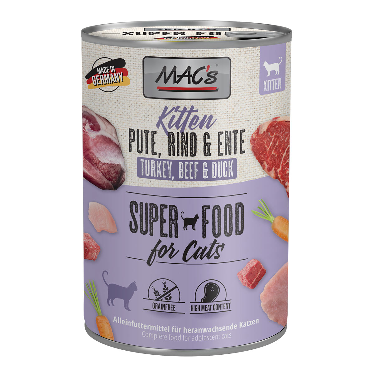 MAC's Cat Kitten Pute, Rind & Ente günstig kaufen bei ZooRoyal