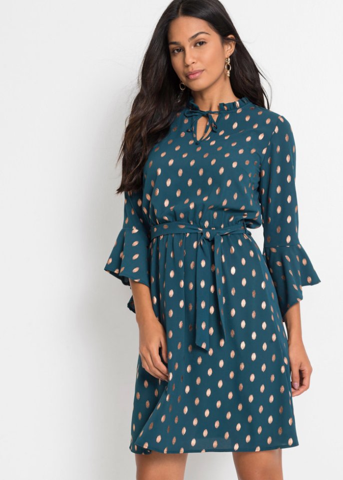 Kleid mit Bindeband