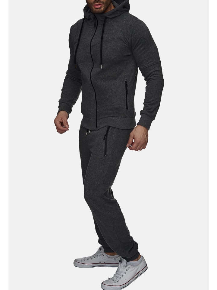 RESLAD Trainingsanzug Basic Set in grau günstig kaufen