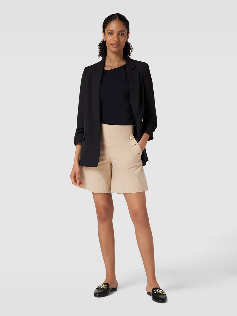 Shorts mit Knopfleisten Modell 'BRADY' in beige