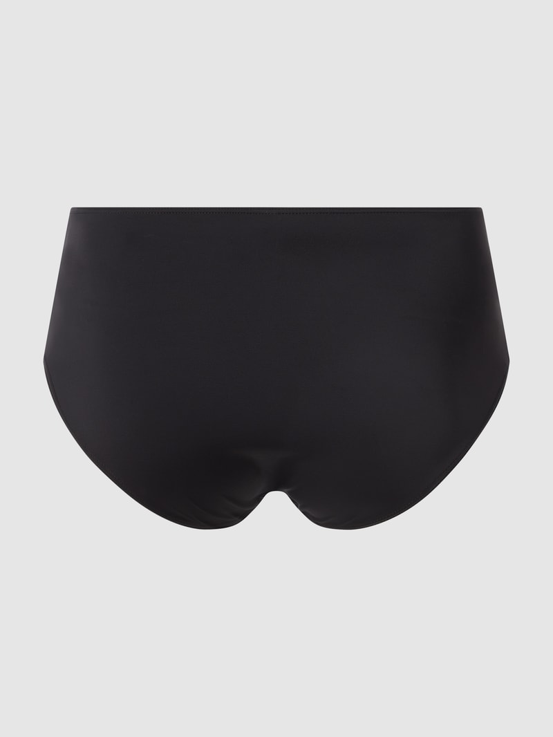 PLUS SIZE Bikini-Hose mit Stretch-Anteil in schwarz