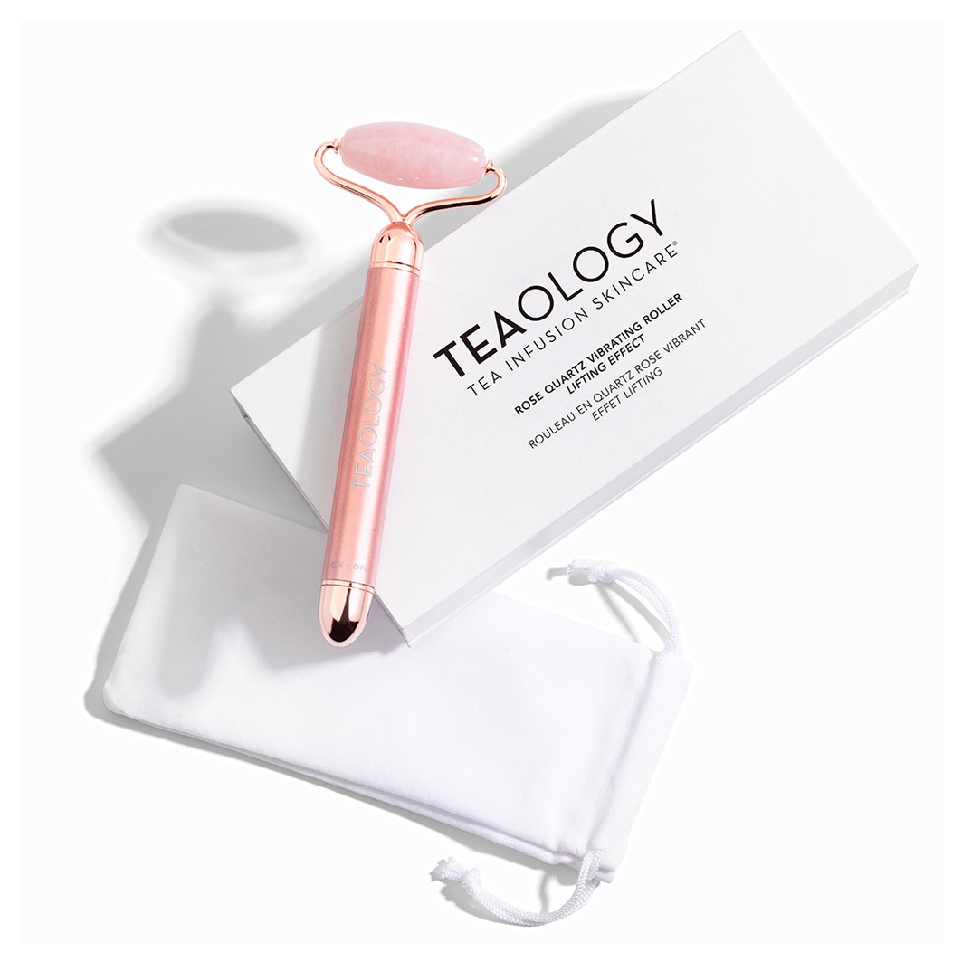 Vibrating Rose Quartz Lifting Roller