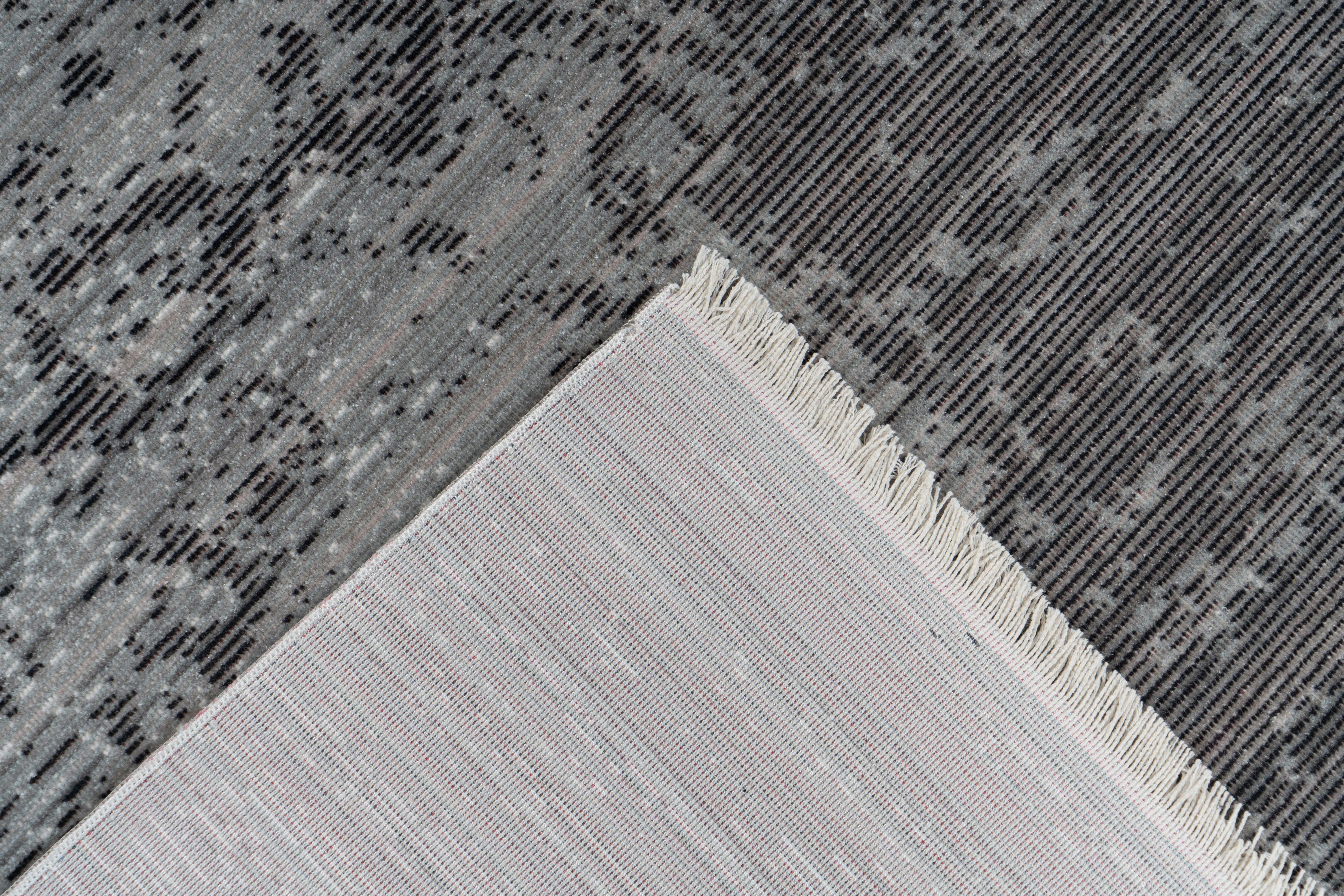 Teppich Bruno, Home affaire, rechteckig, Höhe: 5 mm, Vintage Design, mit Fransen, Wohnzimmer