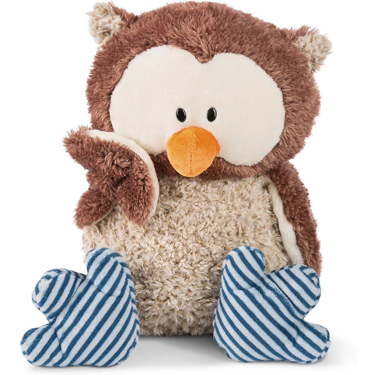 Kuscheltier Eule Oscar 50cm mit drehbarem Kopf, Plüsch (48079)