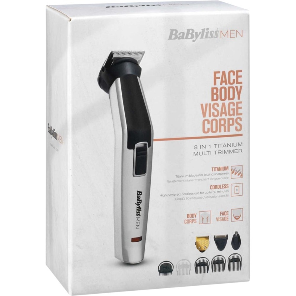 BaByliss 8- in-1 All Over Grooming Tondeuse
