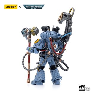 Warhammer 40k Actionfigur 1/18 Space Wolves Iron Priest Jorin Fellhammer 12 cm
