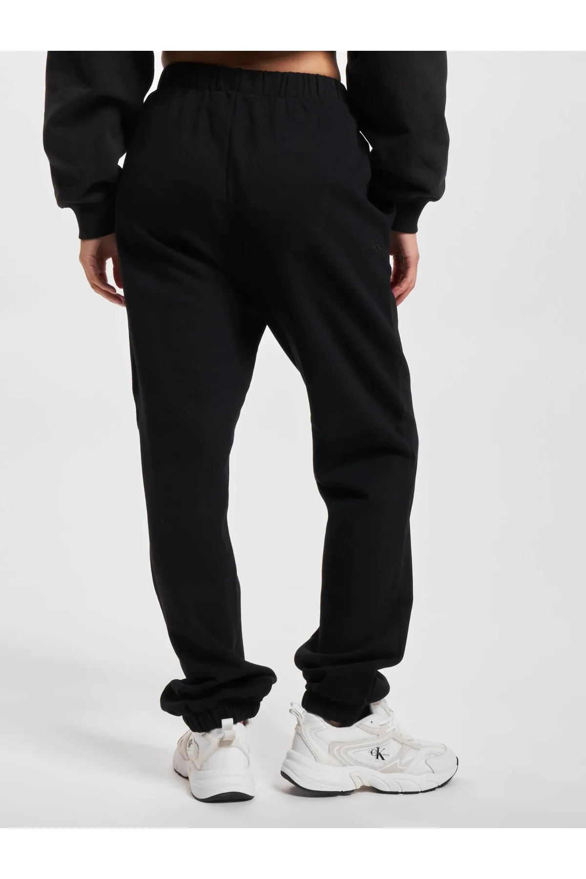 Calvin Klein  Damen Calvin Klein Jeans Zweifarbig Monogramm Jogginghose