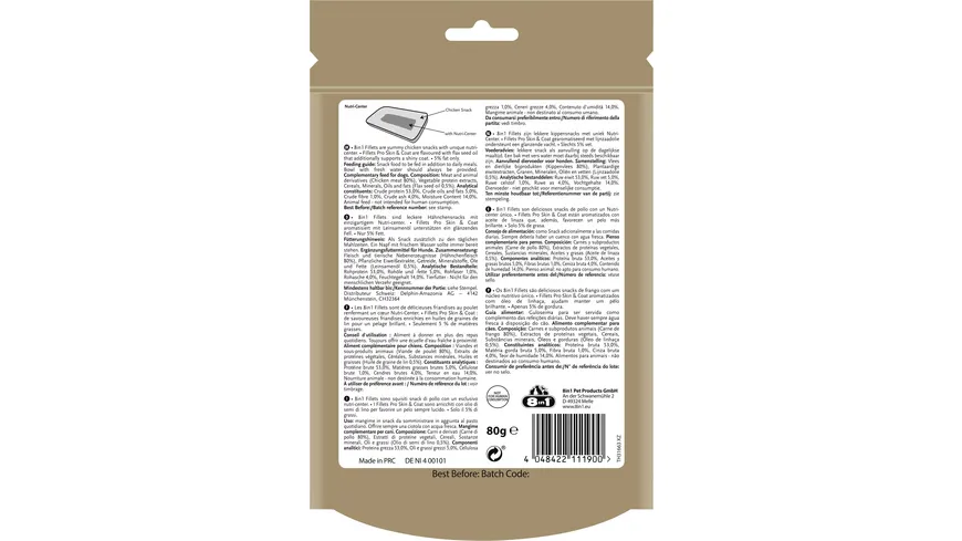 8in1 FILLETS pro skin&coat 80 g