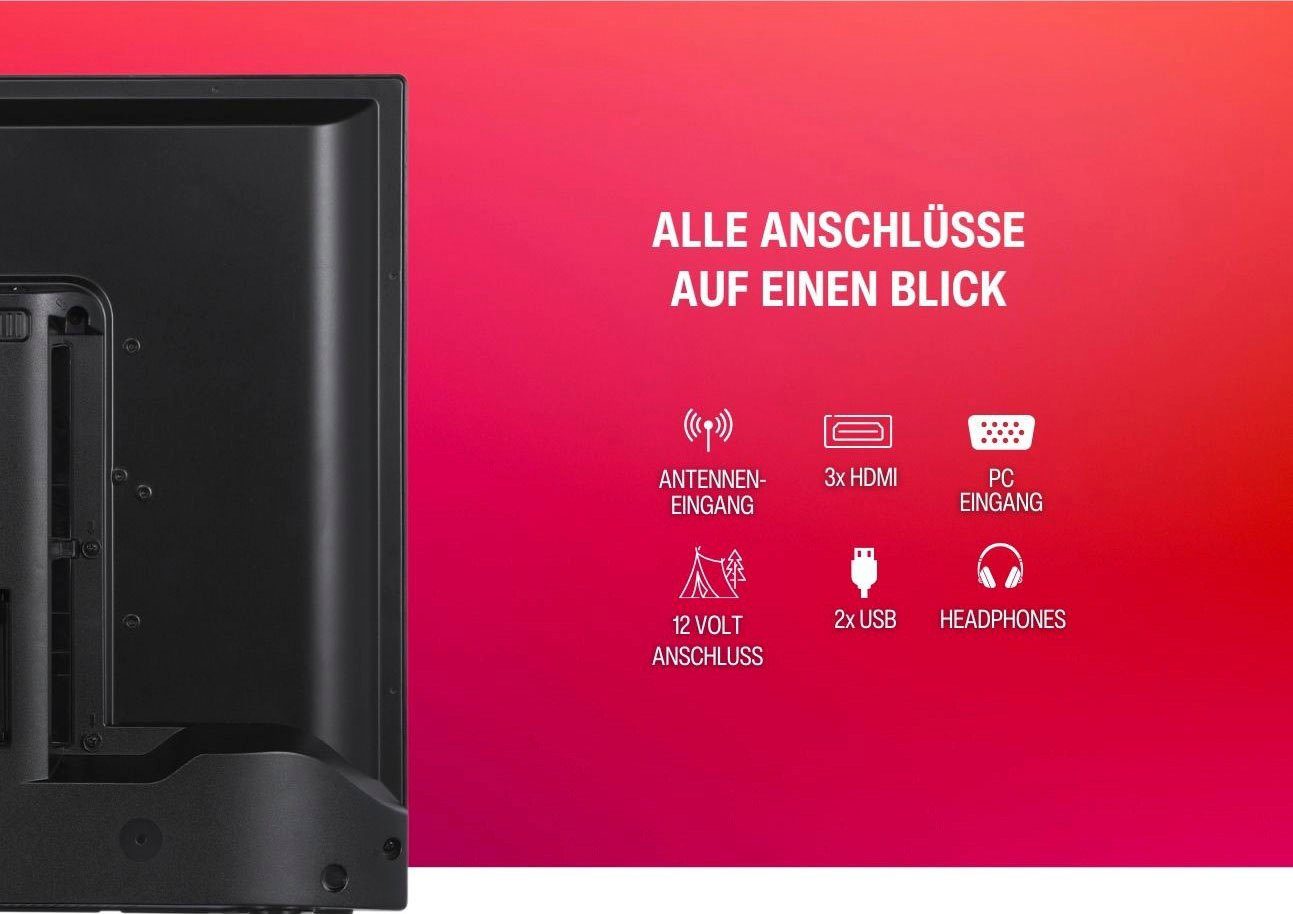 Telefunken D32H554M1CWVI LCD-LED Fernseher (80 cm/32 Zoll, HD-ready, Smart-TV, 12V-Anschluss)