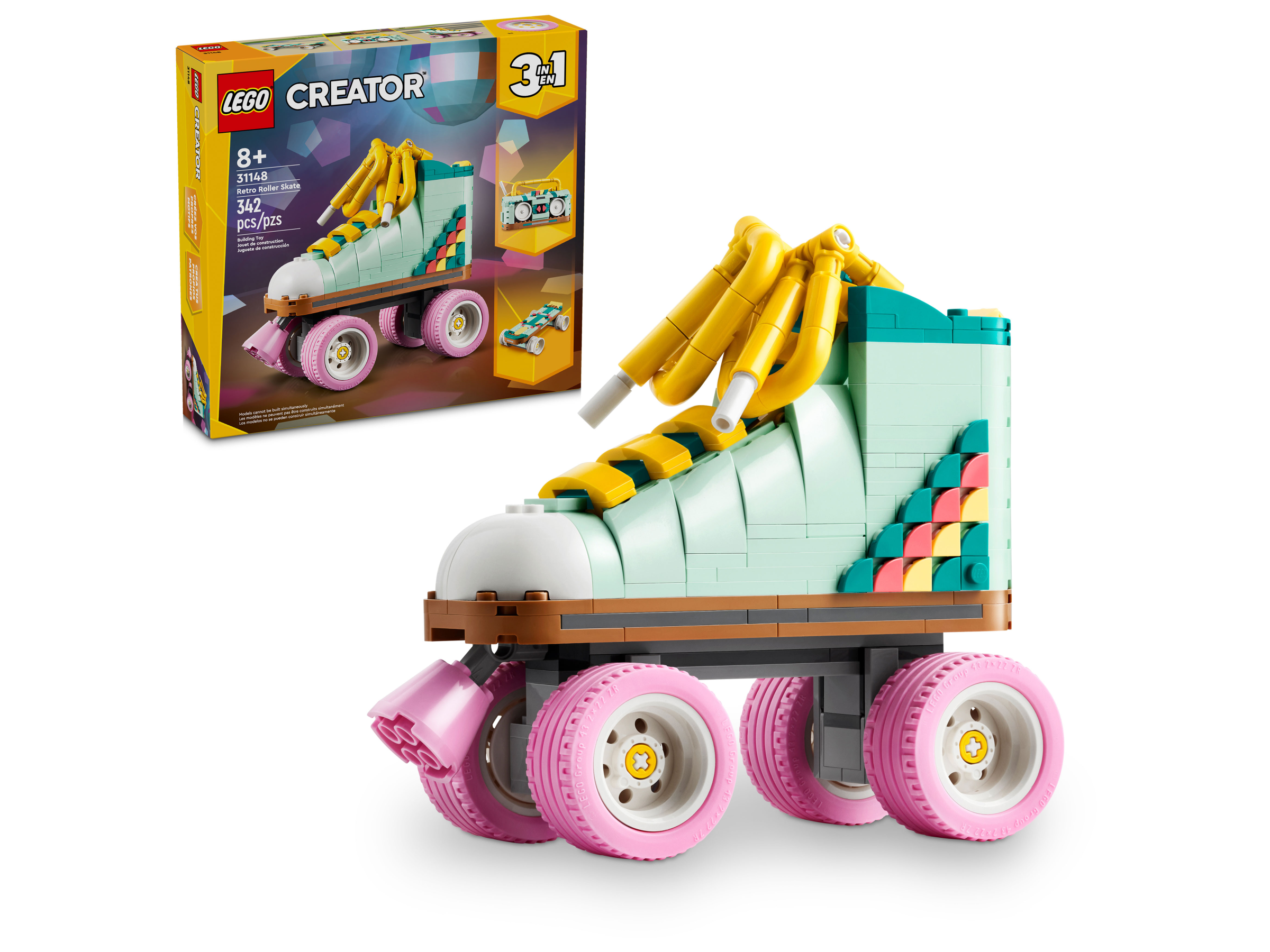 Les patins à roulettes rétro 31148