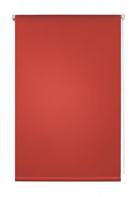 Powertec Bella Casa Klemmfix-Rollo Verdunkelung, ca. 150 x 80 cm, rot